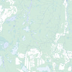 Natural Resources Canada Manning Lake, ON (042A13 Toporama) digital map