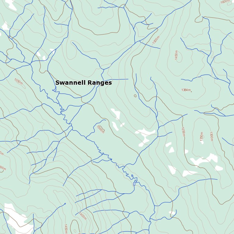Manson Lakes (093N09 Toporama) Map by Natural Resources Canada | Avenza ...