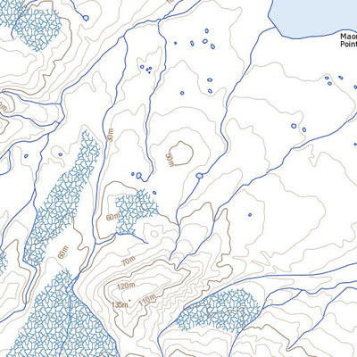Natural Resources Canada Maori Point, NU (079A04 Toporama) digital map