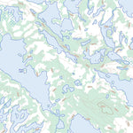 Natural Resources Canada Marble Lake, NL (023J08 Toporama) digital map