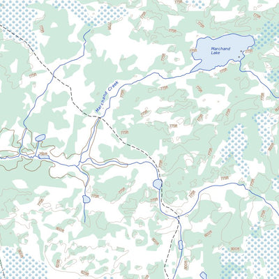 Natural Resources Canada Marchand Creek, MB (063A14 Toporama) digital map