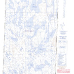 Natural Resources Canada Marion Lake East, NL (023I13_E CanMatrix) digital map