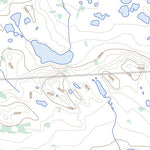 Natural Resources Canada Martell Lake, NU (055M14 Toporama) digital map