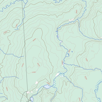 Natural Resources Canada Marten Lakes, AB (083O10 Toporama) digital map