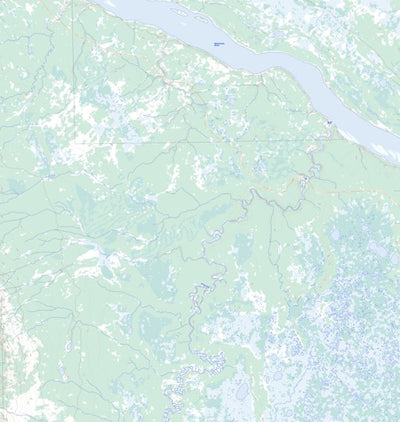 Natural Resources Canada Martin River, NT (095H13 Toporama) digital map