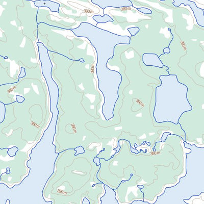 Natural Resources Canada Mary Frances Lake, NT (075O08 Toporama) digital map