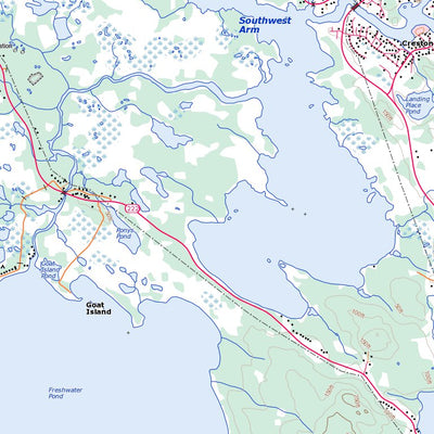 Natural Resources Canada Marystown, NL (001M03 Toporama) digital map