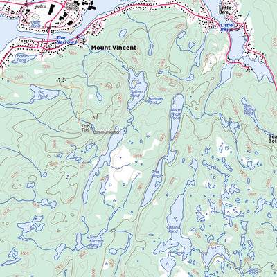 Natural Resources Canada Marystown, NL (001M03 Toporama) digital map