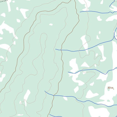 Natural Resources Canada Mason Lake, YT (116J07 Toporama) digital map