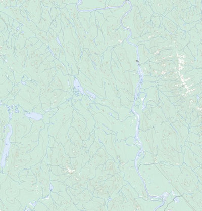 Natural Resources Canada Mason Landing (105E07 Toporama) digital map
