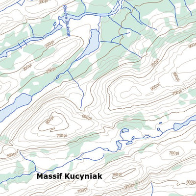 Natural Resources Canada Massif Kucyniak, NU (035C13 Toporama) digital map