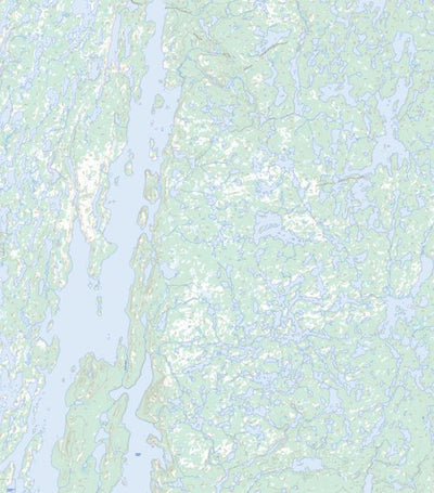 Natural Resources Canada Mattberry Lake, NT (086B04 Toporama) digital map