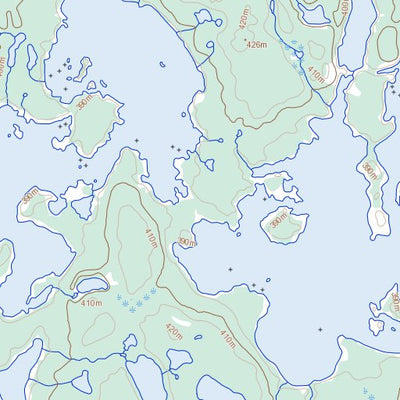 Natural Resources Canada Maufelly Bay, NT (075N08 Toporama) digital map