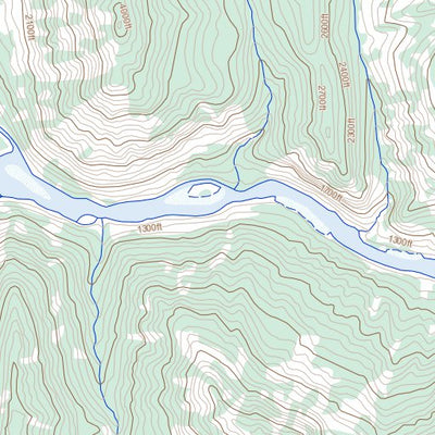 Natural Resources Canada May Creek, NT (095F06 Toporama) digital map