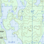 Natural Resources Canada May Lake, SK (064D05 CanMatrix) digital map
