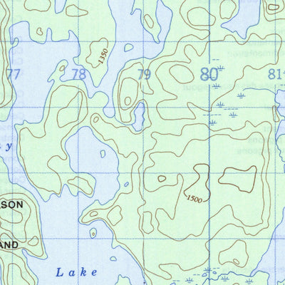 Natural Resources Canada May Lake, SK (064D05 CanMatrix) digital map