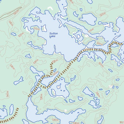 Natural Resources Canada Mayson Lake, SK (074G14 Toporama) digital map