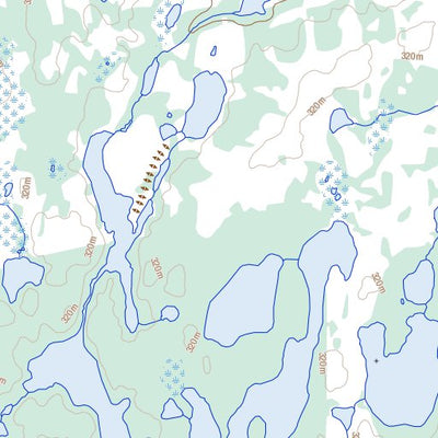 Natural Resources Canada Mcaleese Lake, NU (065B07 Toporama) digital map
