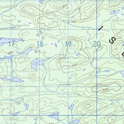 Natural Resources Canada Mccauley Island, BC (103G09 CanMatrix) digital map