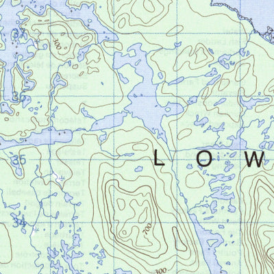 Natural Resources Canada Mccauley Island, BC (103G09 CanMatrix) digital map