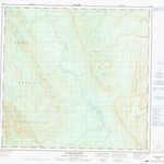 Natural Resources Canada Mcclennan Creek, BC (094K16 CanMatrix) digital map