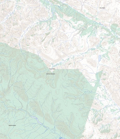 Natural Resources Canada Mcclure Lake, NT (106A09 Toporama) digital map