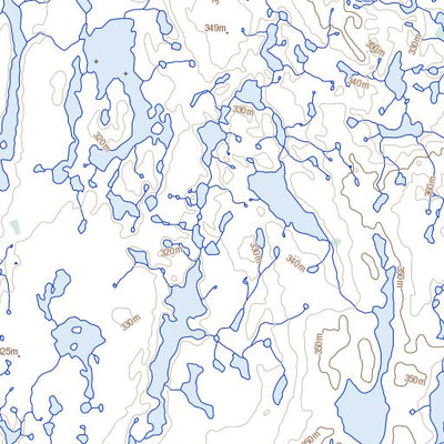 Natural Resources Canada Mccourt Lake (065F01 Toporama) digital map