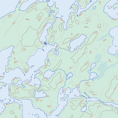 Natural Resources Canada Mccrea Lake, ON (052J16 Toporama) digital map