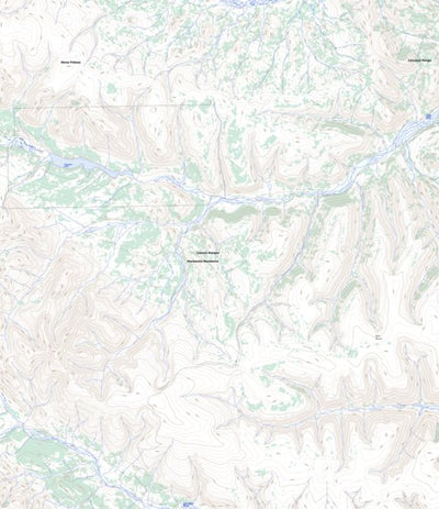 Natural Resources Canada Mcdermott Creek, NT (096D12 Toporama) digital map