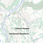 Natural Resources Canada Mcdermott Creek, NT (096D12 Toporama) digital map