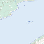 Natural Resources Canada Mcdonald Lake, NT (075L03 Toporama) digital map