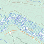 Natural Resources Canada Mcevoy Creek, YT (105G09 Toporama) digital map