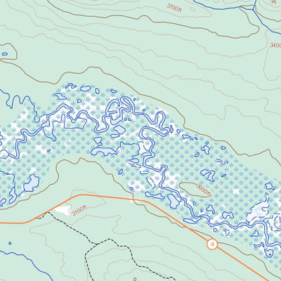 Natural Resources Canada Mcevoy Creek, YT (105G09 Toporama) digital map
