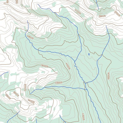 Natural Resources Canada Mcevoy Creek, YT (105G09 Toporama) digital map
