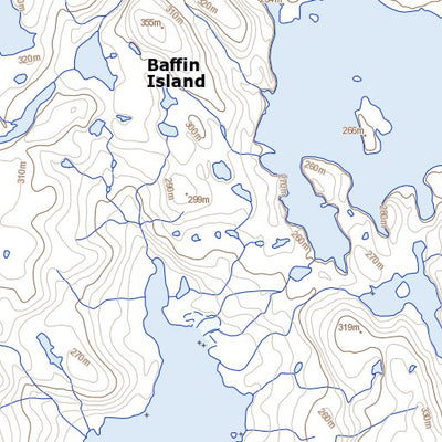 Natural Resources Canada Mcgee Lake (036A08 Toporama) digital map