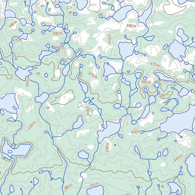 Natural Resources Canada Mcgill Bay, NT (096J09 Toporama) digital map