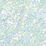 Natural Resources Canada Mcgrath Lake, NL (013K16 Toporama) digital map