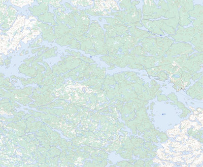 Natural Resources Canada Mcintosh Bay, ON (053D09 Toporama) digital map