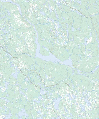 Natural Resources Canada Mcintosh Lake, NT (086G15 Toporama) digital map
