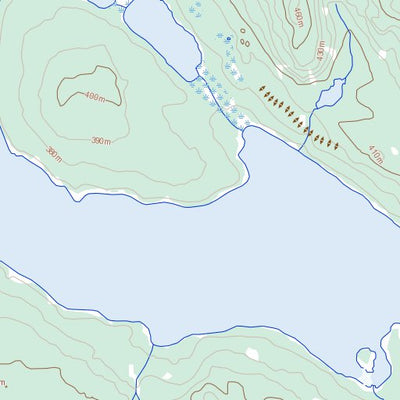 Natural Resources Canada Mcintosh Lake, NT (086G15 Toporama) digital map