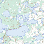 Natural Resources Canada Mckinlay Lake, NT (075L13 Toporama) digital map