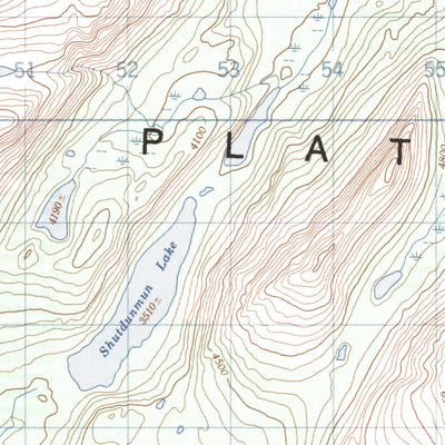 Natural Resources Canada Mckinley Creek, YT (115H04 CanMatrix) digital map