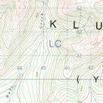 Natural Resources Canada Mckinley Creek, YT (115H04 CanMatrix) digital map