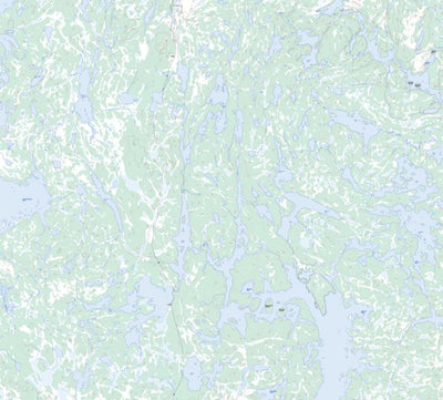 Natural Resources Canada Mcknight Lake, MB (064C03 Toporama) digital map