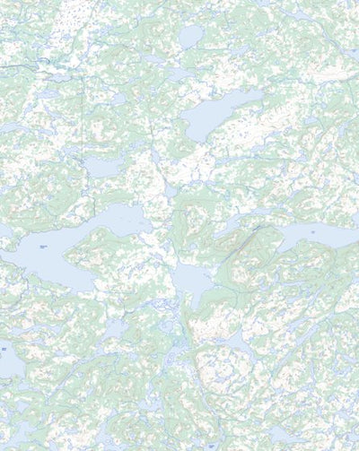Natural Resources Canada Mclaren Lake, NT (086K10 Toporama) digital map