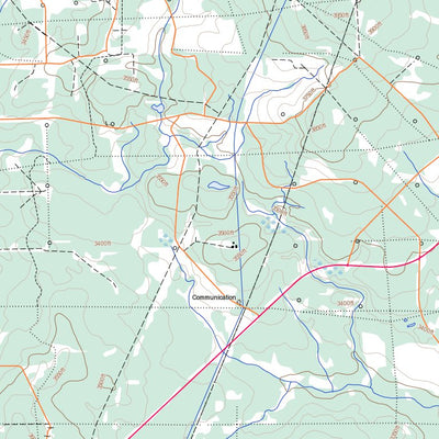 Natural Resources Canada Mcleod Lake, AB (083J05 Toporama) digital map