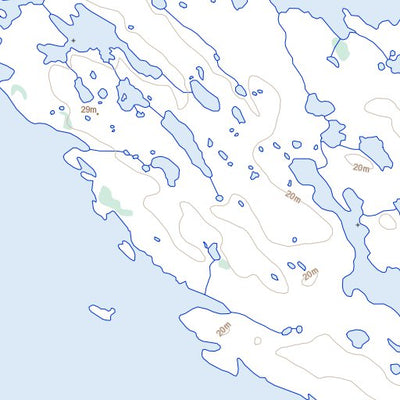 Natural Resources Canada Mcmanaman Lake, NU (055N08 Toporama) digital map