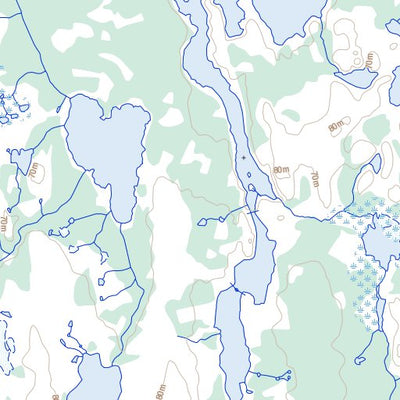 Natural Resources Canada Mcnaughton River, NU (066O01 Toporama) digital map