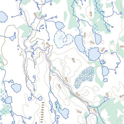 Natural Resources Canada Mcnaughton River, NU (066O01 Toporama) digital map