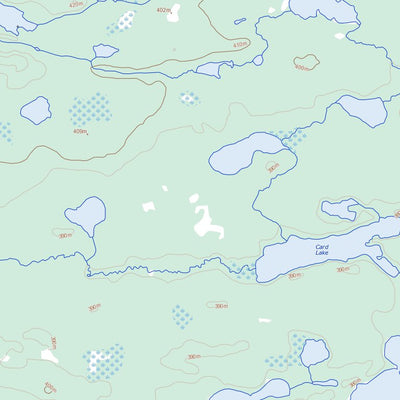 Natural Resources Canada Mcvicar Lake, ON (052O11 Toporama) digital map